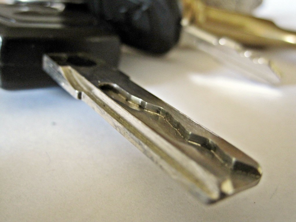 Close-up of a car key, symbolising the handover of the keys when selling a used vehicle