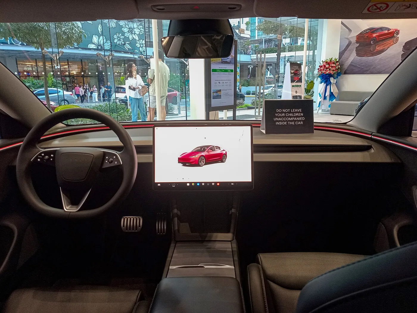 Intérieur Tesla Model 3